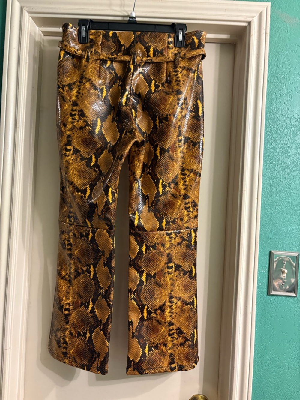 Urban Outfitters Snake-Print Flare Pants - Picture 5 of 16